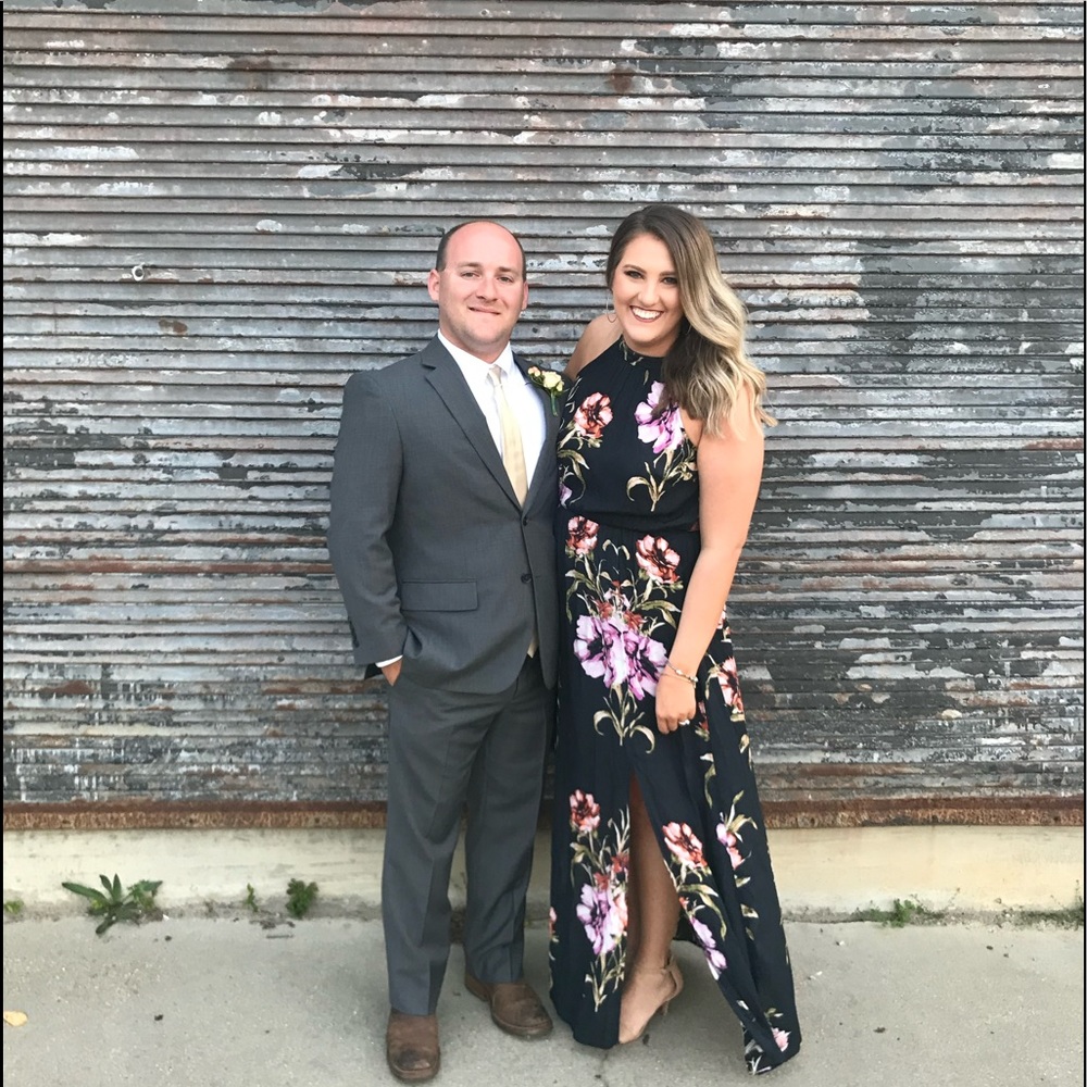 Floral maxi dress. Worn twice.